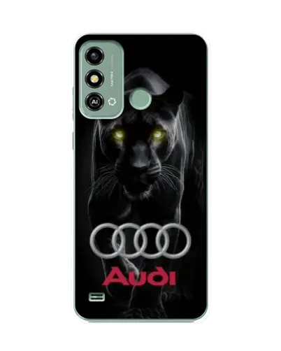 Чехол для ZTE Blade A53 с картинкой «Пантера и Audi» Чехол для ZTE Blade A53 с картинкой «Пантера и Audi»