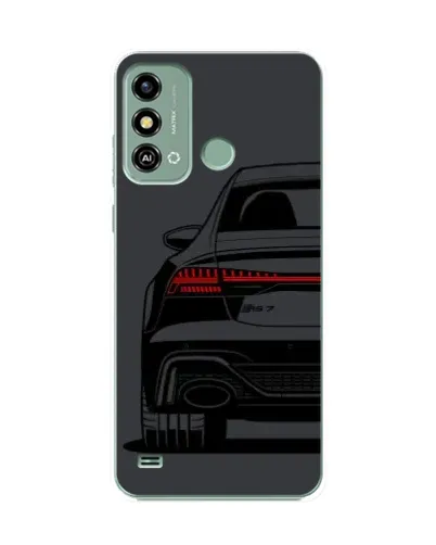 Чехол для ZTE Blade A53 с картинкой «Задняя часть Audi — арт» Чехол для ZTE Blade A53 с картинкой «Задняя часть Audi — арт»