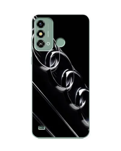 Чехол для ZTE Blade A53 с картинкой «Audi — абстрактные кольца» Чехол для ZTE Blade A53 с картинкой «Audi — абстрактные кольца»