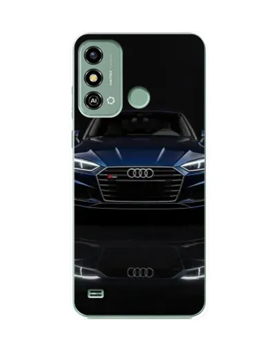 Чехол для ZTE Blade A53 с картинкой «Audi — ночное отражение» Чехол для ZTE Blade A53 с картинкой «Audi — ночное отражение»