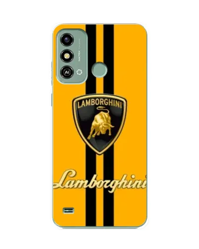Чехол для ZTE Blade A53 с картинкой «Lamborghini Stripe желтый» Чехол для ZTE Blade A53 с картинкой «Lamborghini Stripe желтый»
