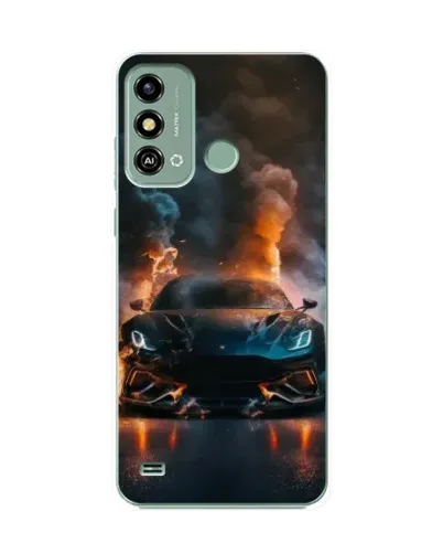 Чехол для ZTE Blade A53 с картинкой «Lamborghini дымная эстетика» Чехол для ZTE Blade A53 с картинкой «Lamborghini дымная эстетика»