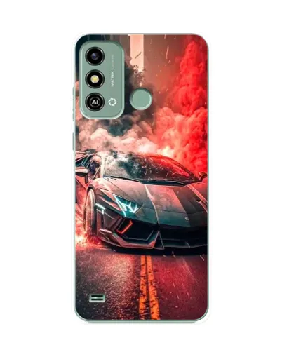 Чехол для ZTE Blade A53 с картинкой «Lamborghini красный дым» Чехол для ZTE Blade A53 с картинкой «Lamborghini красный дым»