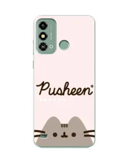 Чехол для ZTE Blade A53 с картинкой «Pusheen логотип» Чехол для ZTE Blade A53 с картинкой «Pusheen логотип»