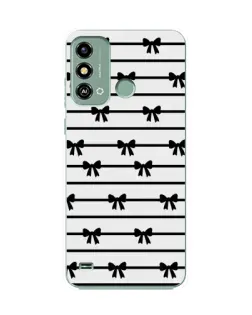 Чехол для ZTE Blade A53 с картинкой «Полосатый ритм»
