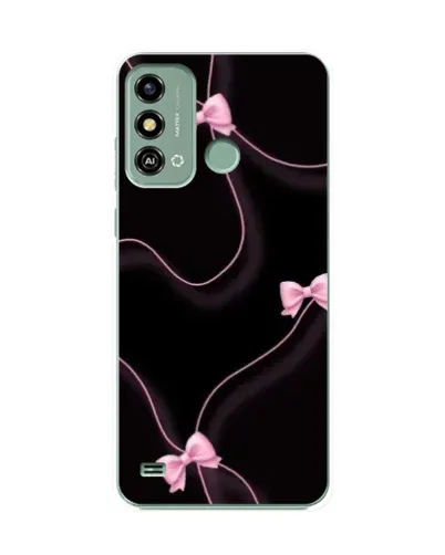 Чехол для ZTE Blade A53 с картинкой «Розовые ленты» Чехол для ZTE Blade A53 с картинкой «Розовые ленты»