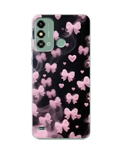 Чехол для ZTE Blade A53 с картинкой «Неоновое кружево» Чехол для ZTE Blade A53 с картинкой «Неоновое кружево»