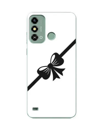 Чехол для ZTE Blade A53 с картинкой «Диагональный бант» Чехол для ZTE Blade A53 с картинкой «Диагональный бант»