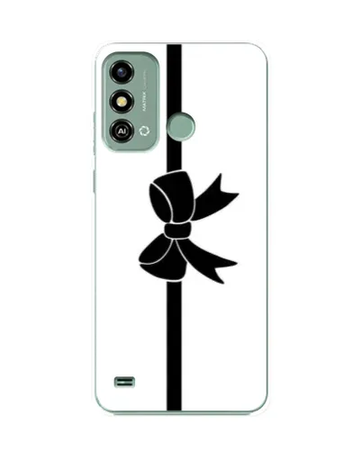 Чехол для ZTE Blade A53 с картинкой «Вертикальный бант» Чехол для ZTE Blade A53 с картинкой «Вертикальный бант»