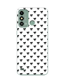 Чехол для ZTE Blade A53 с картинкой «Мини-бантики»