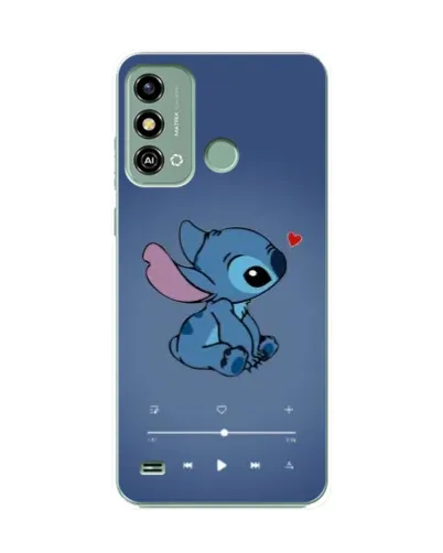 Чехол для ZTE Blade A53 с картинкой «Музыкальный Stitch» Чехол для ZTE Blade A53 с картинкой «Музыкальный Stitch»
