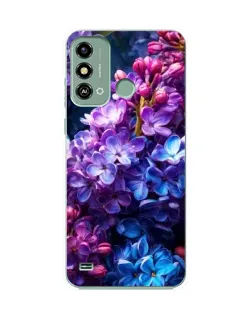 Чехол для ZTE Blade A53 с картинкой «Сиреневый цвет»