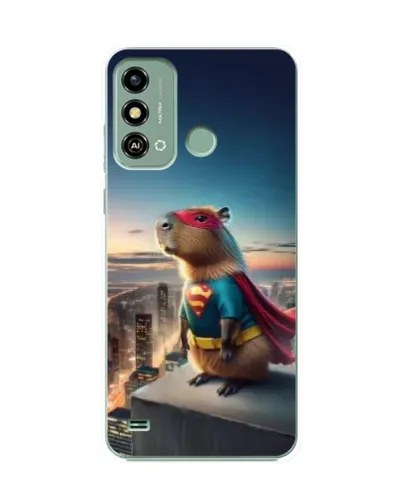 Чехол для ZTE Blade A53 с картинкой «Капи-мен супергерой» Чехол для ZTE Blade A53 с картинкой «Капи-мен супергерой»