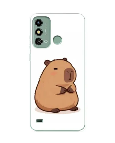 Чехол для ZTE Blade A53 с картинкой «Толстенькая капибара» Чехол для ZTE Blade A53 с картинкой «Толстенькая капибара»