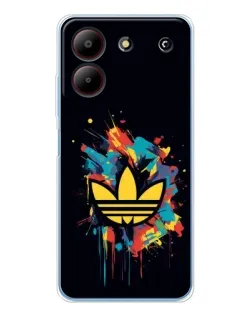 Чехол для ZTE Blade A54 с картинкой «Adidas Splash» Чехол для ZTE Blade A54 с картинкой «Adidas Splash»