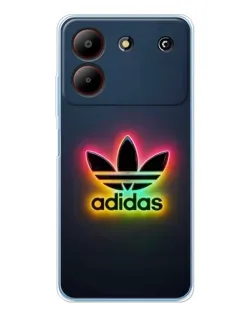 Чехол для ZTE Blade A54 с картинкой «Неоновый Adidas» Чехол для ZTE Blade A54 с картинкой «Неоновый Adidas»