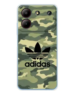Чехол для ZTE Blade A54 с картинкой «Милитари стиль Adidas» Чехол для ZTE Blade A54 с картинкой «Милитари стиль Adidas»