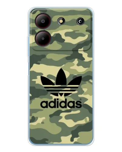 Чехол для ZTE Blade A54 с картинкой «Милитари стиль Adidas» Чехол для ZTE Blade A54 с картинкой «Милитари стиль Adidas»
