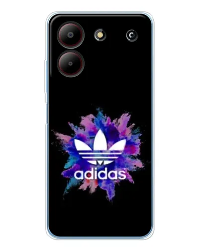 Чехол для ZTE Blade A54 с картинкой «Взрыв красок Adidas» Чехол для ZTE Blade A54 с картинкой «Взрыв красок Adidas»