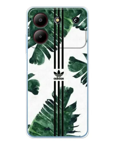 Чехол для ZTE Blade A54 с картинкой «Пальмовые листья адидас» Чехол для ZTE Blade A54 с картинкой «Пальмовые листья адидас»