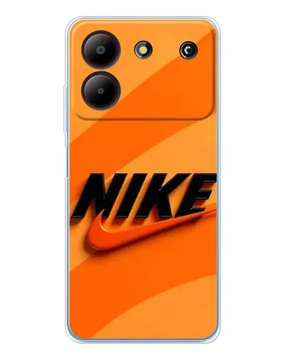 Чехол для ZTE Blade A54 с картинкой «Оранжевый драйв Nike» Чехол для ZTE Blade A54 с картинкой «Оранжевый драйв Nike»