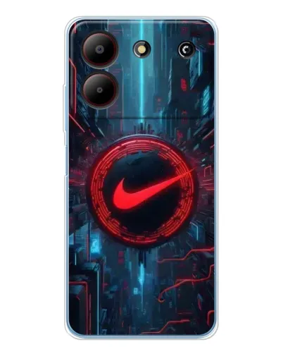 Чехол для ZTE Blade A54 с картинкой «Техногенный стиль Nike» Чехол для ZTE Blade A54 с картинкой «Техногенный стиль Nike»
