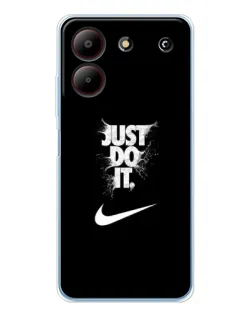 Чехол для ZTE Blade A54 с картинкой «Текстовый принт Nike» Чехол для ZTE Blade A54 с картинкой «Текстовый принт Nike»