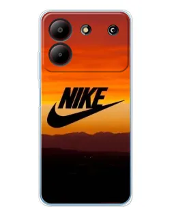 Чехол для ZTE Blade A54 с картинкой «Nike — вечерний горизонт» Чехол для ZTE Blade A54 с картинкой «Nike — вечерний горизонт»