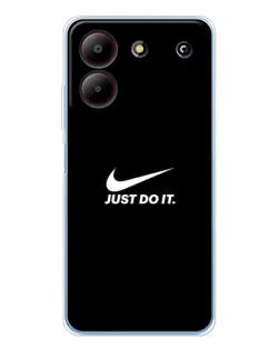 Чехол для ZTE Blade A54 с картинкой «Минимализм от Nike» Чехол для ZTE Blade A54 с картинкой «Минимализм от Nike»