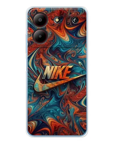 Чехол для ZTE Blade A54 с картинкой «Nike в абстракции» Чехол для ZTE Blade A54 с картинкой «Nike в абстракции»