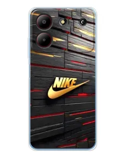 Чехол для ZTE Blade A54 с картинкой «Золотой Nike на металле» Чехол для ZTE Blade A54 с картинкой «Золотой Nike на металле»