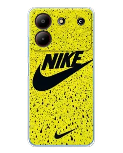 Чехол для ZTE Blade A54 с картинкой «Желтый текстурный Nike» Чехол для ZTE Blade A54 с картинкой «Желтый текстурный Nike»