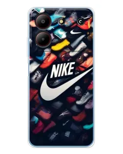 Чехол для ZTE Blade A54 с картинкой «Коллекция кроссовок Nike» Чехол для ZTE Blade A54 с картинкой «Коллекция кроссовок Nike»