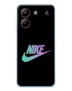 Чехол для ZTE Blade A54 с картинкой «Nike — городская ночь» Чехол для ZTE Blade A54 с картинкой «Nike — городская ночь»