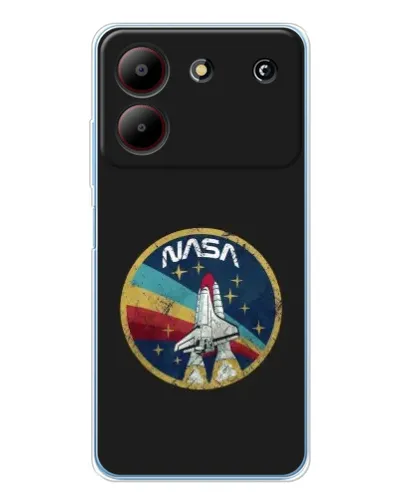 Чехол для ZTE Blade A54 с картинкой «NASA — эмблема миссии» Чехол для ZTE Blade A54 с картинкой «NASA — эмблема миссии»
