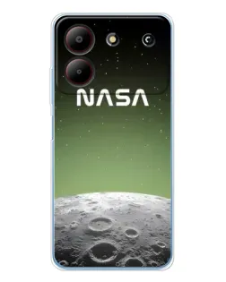 Чехол для ZTE Blade A54 с картинкой «NASA — лунный градиент» Чехол для ZTE Blade A54 с картинкой «NASA — лунный градиент»