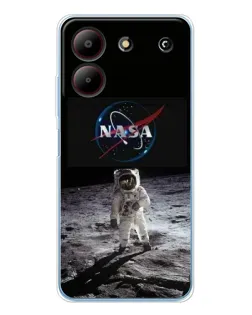 Чехол для ZTE Blade A54 с картинкой «Астронавт на Луне» Чехол для ZTE Blade A54 с картинкой «Астронавт на Луне»