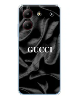 Чохол для ZTE Blade A54 з картинкою «Gucci — шовкові хвилі»