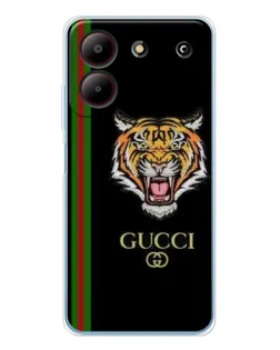 Чохол для ZTE Blade A54 з картинкою «Тигр Gucci»
