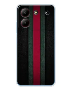 Чохол для ZTE Blade A54 з картинкою «Gucci — неонова лінія»