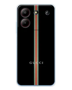 Чохол для ZTE Blade A54 з картинкою «Gucci — строга лінія»