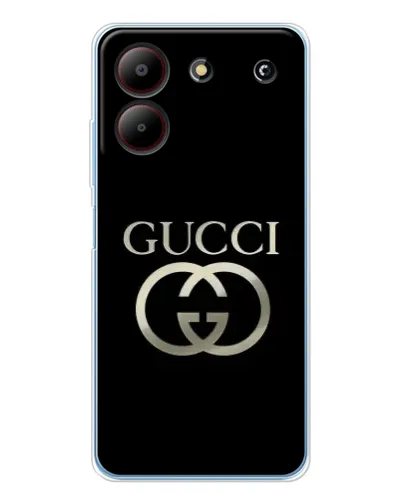 Чехол для ZTE Blade A54 с картинкой «Gucci — золото на черном» Чехол для ZTE Blade A54 с картинкой «Gucci — золото на черном»
