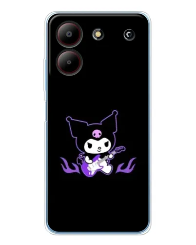 Чехол для ZTE Blade A54 с картинкой «Электрическая Kuromi» Чехол для ZTE Blade A54 с картинкой «Электрическая Kuromi»