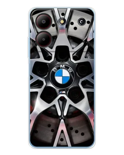 Чехол для ZTE Blade A54 с картинкой «BMW — деталь диска» Чехол для ZTE Blade A54 с картинкой «BMW — деталь диска»