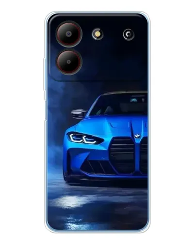 Чехол для ZTE Blade A54 с картинкой «Голубая BMW M4» Чехол для ZTE Blade A54 с картинкой «Голубая BMW M4»