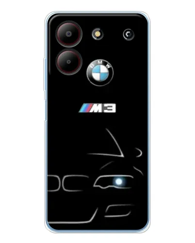 Чехол для ZTE Blade A54 с картинкой «Минималистичный принт BMW M3» Чехол для ZTE Blade A54 с картинкой «Минималистичный принт BMW M3»