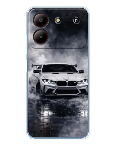Чехол для ZTE Blade A54 с картинкой «BMW сквозь туман» Чехол для ZTE Blade A54 с картинкой «BMW сквозь туман»