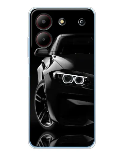 Чехол для ZTE Blade A54 с картинкой «Черная BMW — профиль» Чехол для ZTE Blade A54 с картинкой «Черная BMW — профиль»