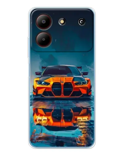 Чехол для ZTE Blade A54 с картинкой «BMW — золотая эмблема» Чехол для ZTE Blade A54 с картинкой «BMW — золотая эмблема»