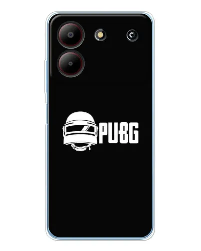 Чехол для ZTE Blade A54 с картинкой «PUBG — классический лого» Чехол для ZTE Blade A54 с картинкой «PUBG — классический лого»